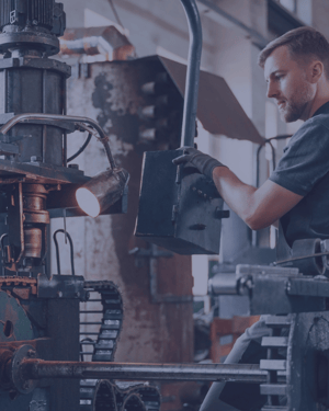 Machinery at warehouse