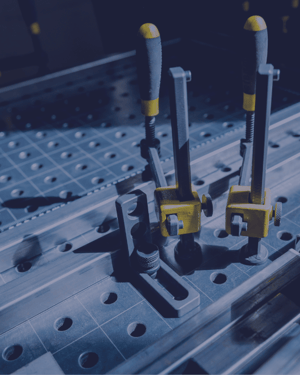 Tools on desk