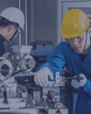 Worker In Factory building
